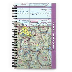 Harvs Airport (4NK5) VFR Sectional Notebook
