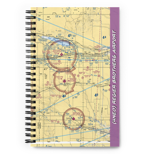 Regier Brothers Airport (4NE0) VFR Sectional Notebook