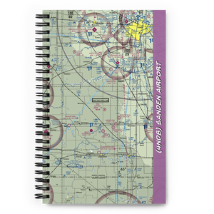 Sanden Airport (4ND8) VFR Sectional Notebook