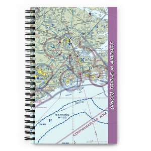Triple M Airport (4NC5) VFR Sectional Notebook