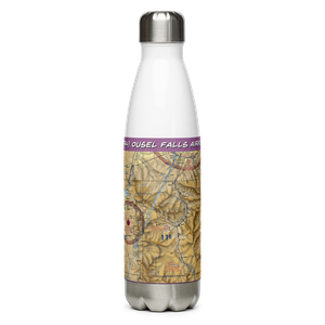 Ousel Falls Airport (MT94) VFR Sectional Water Bottle