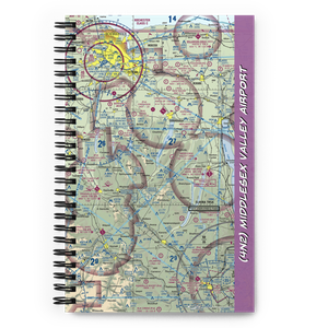 Middlesex Valley Airport (4N2) VFR Sectional Notebook