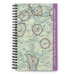 Newcomb Hereford Ranch Airport (4MO2) VFR Sectional Notebook