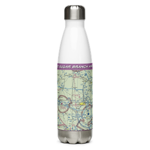 Sugar Branch Airport (MU32) VFR Sectional Water Bottle