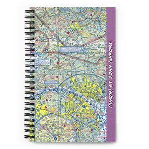 St John Airport (4MD9) VFR Sectional Notebook