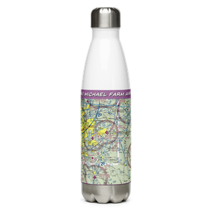 Michael Farm Airport (MU84) VFR Sectional Water Bottle