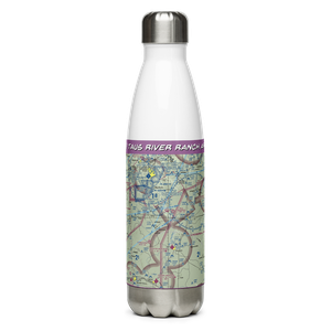 Taus River Ranch Airport (MU86) VFR Sectional Water Bottle