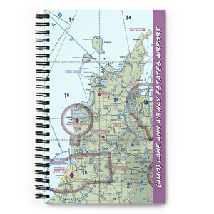 Lake Ann Airway Estates Airport (4M0) VFR Sectional Notebook