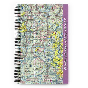 Colonial Acres Airport (4LL8) VFR Sectional Notebook