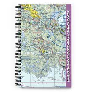Blouin Flightpark Ultralightport (4LA9) VFR Sectional Notebook