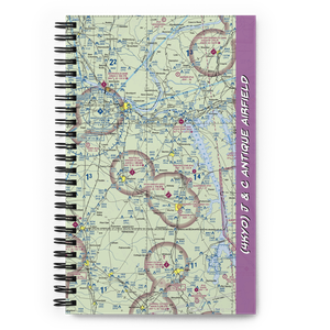 J & C Antique Airfield (4KY0) VFR Sectional Notebook