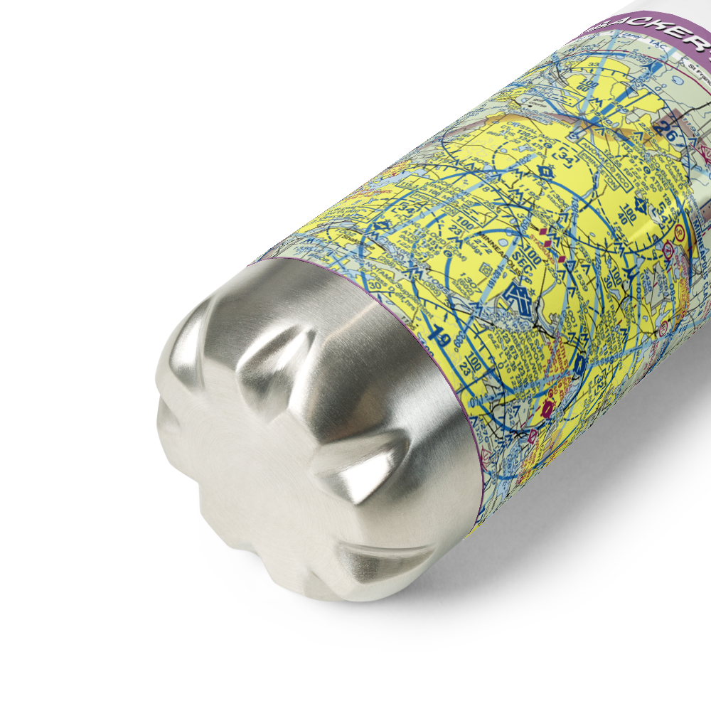 Rosacker's Nr 1 Seaplane Base (MY33) VFR Sectional Water Bottle 