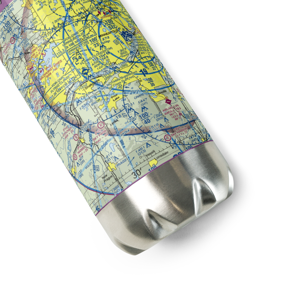 Jorgensen's Landing Seaplane Base (MY34) VFR Sectional Water Bottle 