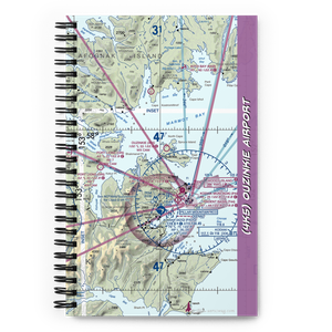 Ouzinkie Airport (4K5) VFR Sectional Notebook
