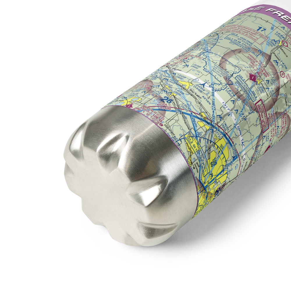 Lake Fremont Seaplane Base (MY48) VFR Sectional Water Bottle 