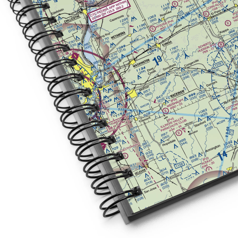 Hattan Farms Airport (4IS6) VFR Sectional Notebook 