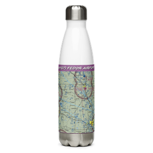 Fedor Airport (MY57) VFR Sectional Water Bottle