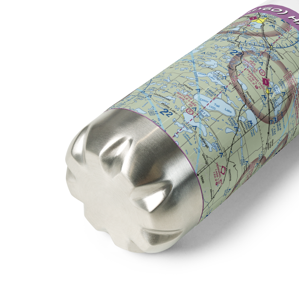 Hagen Airport (MY60) VFR Sectional Water Bottle 