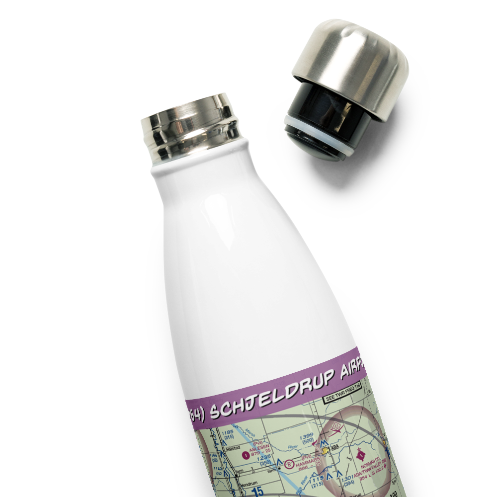 Schjeldrup Airport (MY64) VFR Sectional Water Bottle 
