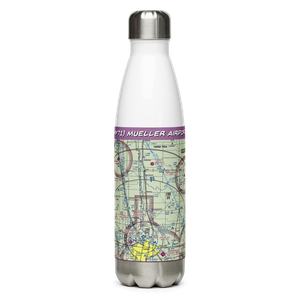 Mueller Airport (MY71) VFR Sectional Water Bottle