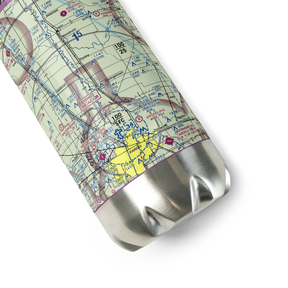 Mueller Airport (MY71) VFR Sectional Water Bottle 