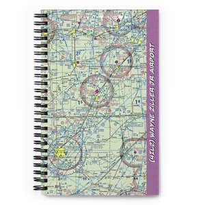 Wayne Ziller Jr Airport (4IL2) VFR Sectional Notebook