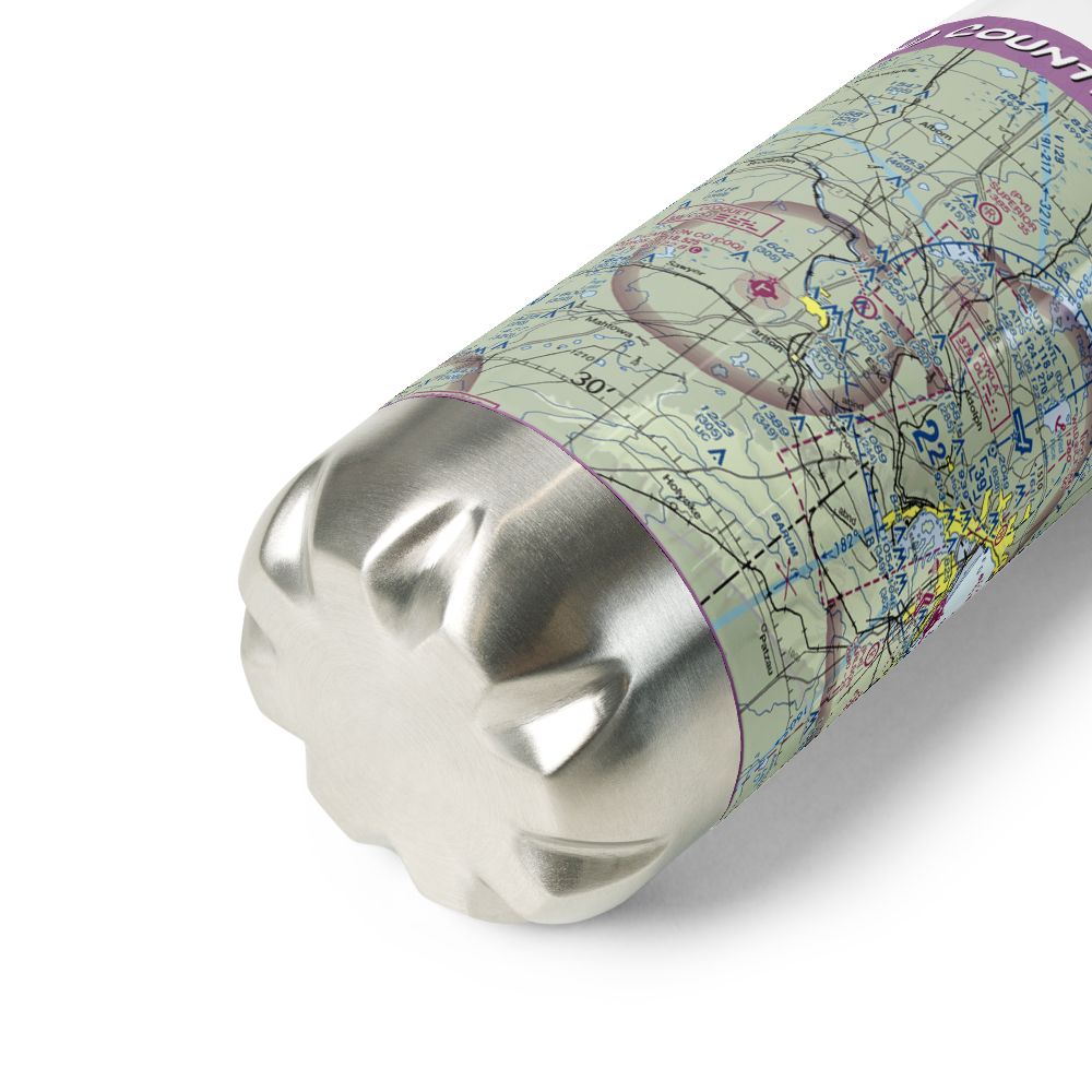 Country Haven Airport (MY94) VFR Sectional Water Bottle 