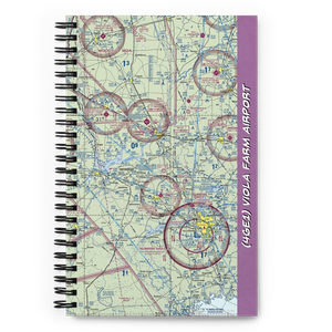 Viola Farm Airport (4GE1) VFR Sectional Notebook