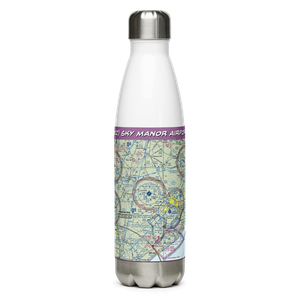 Sky Manor Airport (N22) VFR Sectional Water Bottle