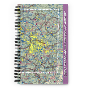 Pittsburgh-Monroeville Airport (15PA) VFR Sectional Notebook