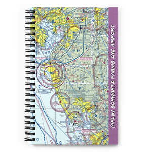 Schwartz Farms Inc Airport (4FL8) VFR Sectional Notebook