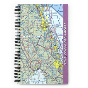 Fellsmere Airport (4FL3) VFR Sectional Notebook