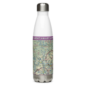 Great Valley Airport (N56) VFR Sectional Water Bottle
