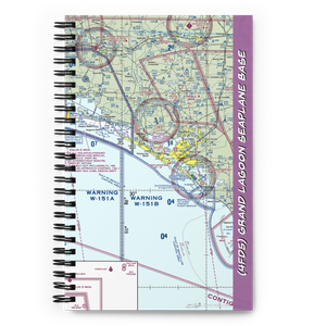 Grand Lagoon Seaplane Base (4FD5) VFR Sectional Notebook