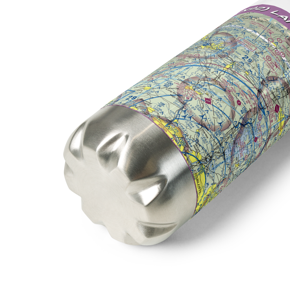 Laneys Airport (N92) VFR Sectional Water Bottle 
