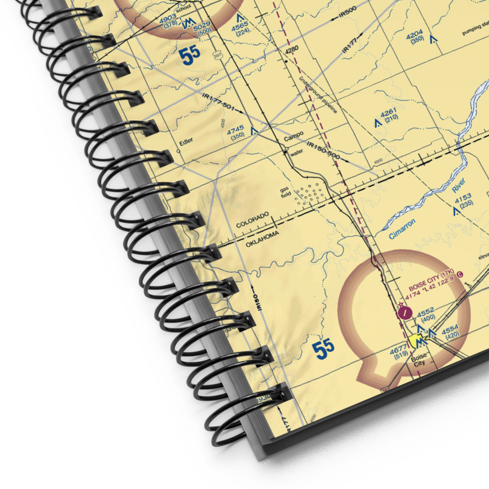 Griffin Field (4CO3) VFR Sectional Notebook 