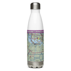 Bouret Ranch Airport (NA06) VFR Sectional Water Bottle