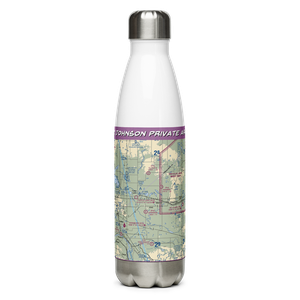 Johnson Private Airport (NA12) VFR Sectional Water Bottle