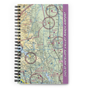 Antelope Valley Ranch Airport (4CL3) VFR Sectional Notebook
