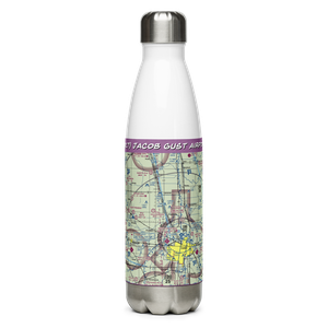 Jacob Gust Airport (NA17) VFR Sectional Water Bottle