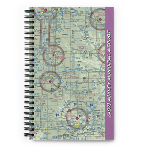 Ackley Municipal Airport (4C7) VFR Sectional Notebook