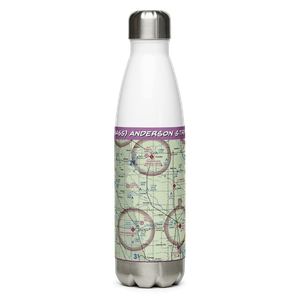 Anderson Strip (NA65) VFR Sectional Water Bottle