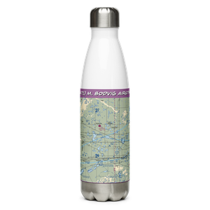 M. Bodvig Airstrip (NA71) VFR Sectional Water Bottle