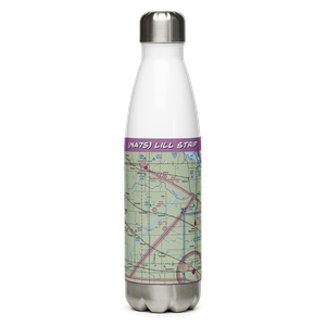 Lill Strip (NA75) VFR Sectional Water Bottle