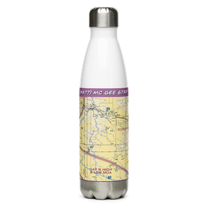 Mc Gee Strip (NA77) VFR Sectional Water Bottle