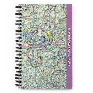 Milton Airport (4AL8) VFR Sectional Notebook