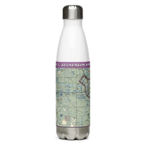 L. Seckerson Airstrip (NA84) VFR Sectional Water Bottle