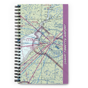 Tibbetts Airport (4AK9) VFR Sectional Notebook