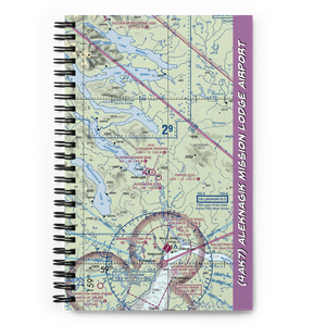 Aleknagik Mission Lodge Airport (4AK7) VFR Sectional Notebook
