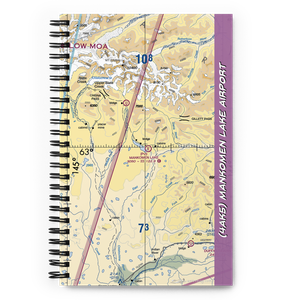 Mankomen Lake Airport (4AK5) VFR Sectional Notebook
